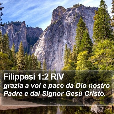 Filippesi 1:2 RIV Bible Verse Image