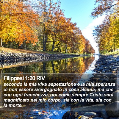 Filippesi 1:20 RIV Bible Verse Image