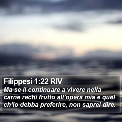 Filippesi 1:22 RIV Bible Verse Image