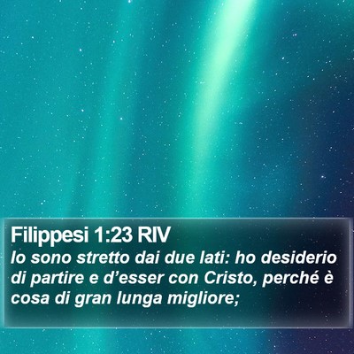 Filippesi 1:23 RIV Bible Verse Image