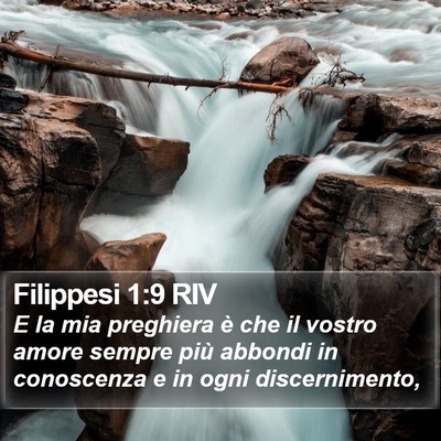 Filippesi 1:9 RIV Bible Verse Image
