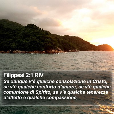 Filippesi 2:1 RIV Bible Verse Image