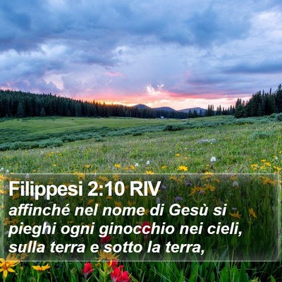 Filippesi 2:10 RIV Bible Verse Image