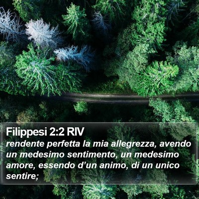 Filippesi 2:2 RIV Bible Verse Image
