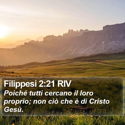 Filippesi 2:21 RIV Bible Verse Image