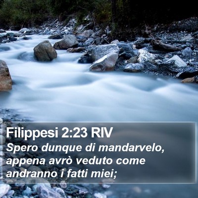Filippesi 2:23 RIV Bible Verse Image