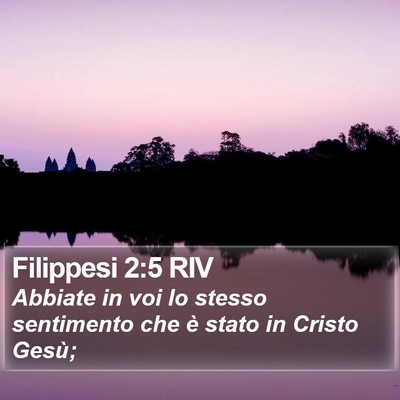 Filippesi 2:5 RIV Bible Verse Image