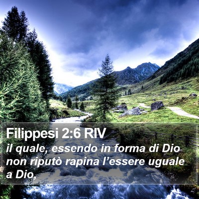 Filippesi 2:6 RIV Bible Verse Image