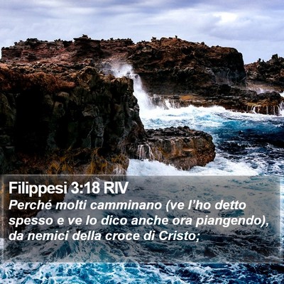 Filippesi 3:18 RIV Bible Verse Image