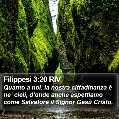 Filippesi 3:20 RIV Bible Verse Image