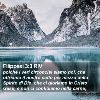 Filippesi 3:3 RIV Bible Verse Image