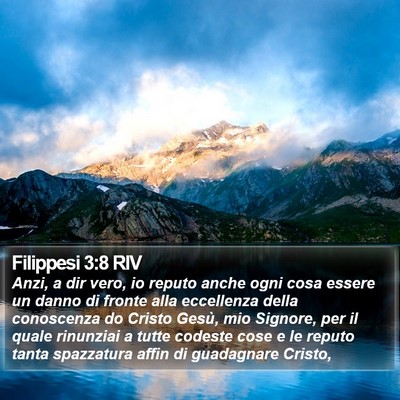 Filippesi 3:8 RIV Bible Verse Image