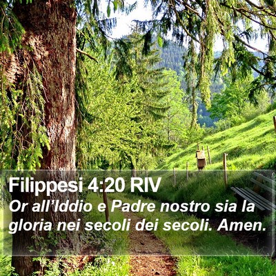 Filippesi 4:20 RIV Bible Verse Image