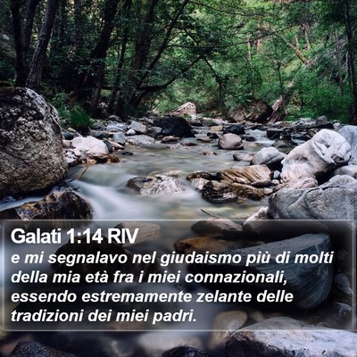 Galati 1:14 RIV Bible Verse Image