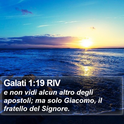 Galati 1:19 RIV Bible Verse Image