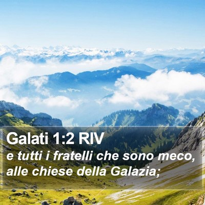 Galati 1:2 RIV Bible Verse Image