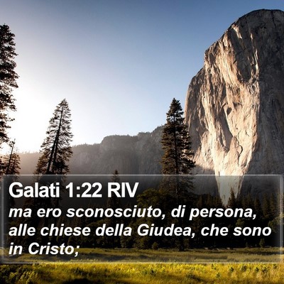 Galati 1:22 RIV Bible Verse Image