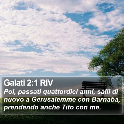 Galati 2:1 RIV Bible Verse Image