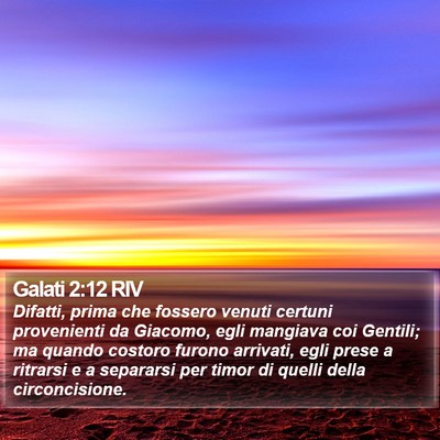 Galati 2:12 RIV Bible Verse Image