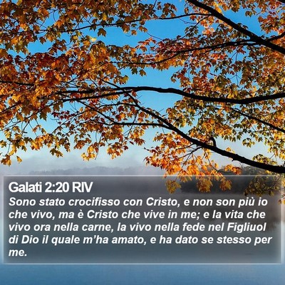 Galati 2:20 RIV Bible Verse Image