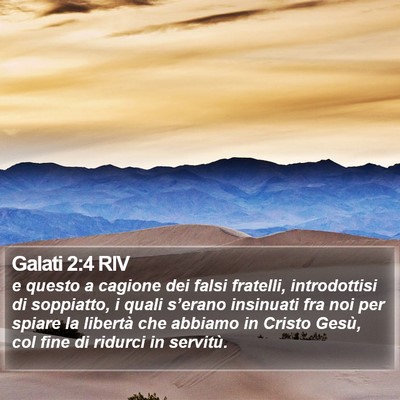 Galati 2:4 RIV Bible Verse Image