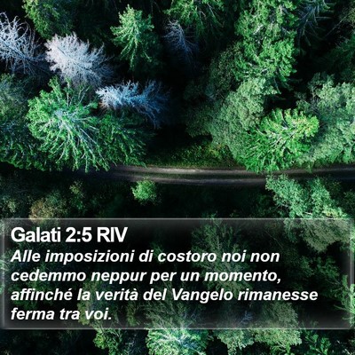 Galati 2:5 RIV Bible Verse Image