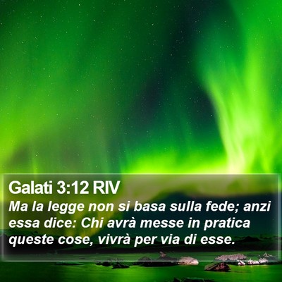 Galati 3:12 RIV Bible Verse Image