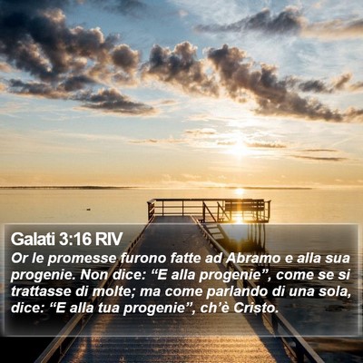 Galati 3:16 RIV Bible Verse Image