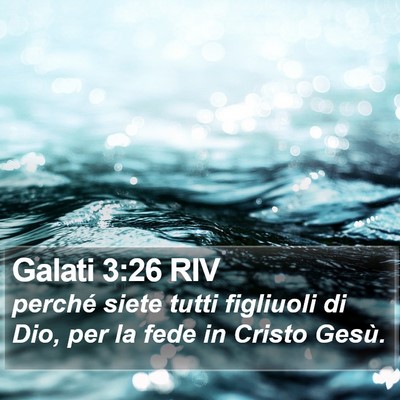 Galati 3:26 RIV Bible Verse Image