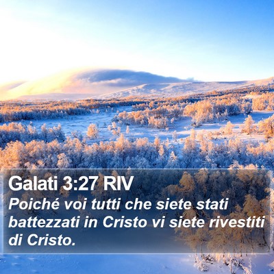 Galati 3:27 RIV Bible Verse Image