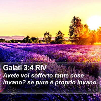 Galati 3:4 RIV Bible Verse Image