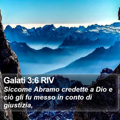 Galati 3:6 RIV Bible Verse Image