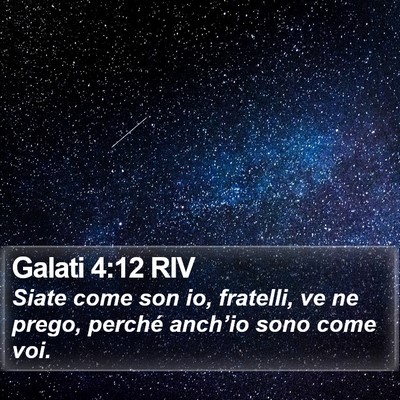 Galati 4:12 RIV Bible Verse Image
