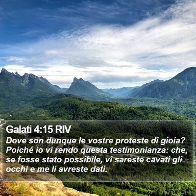 Galati 4:15 RIV Bible Verse Image