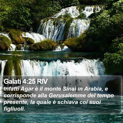 Galati 4:25 RIV Bible Verse Image