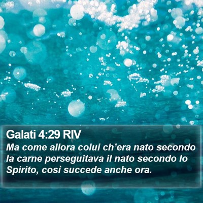 Galati 4:29 RIV Bible Verse Image