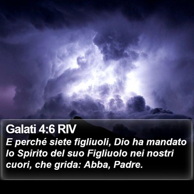 Galati 4:6 RIV Bible Verse Image
