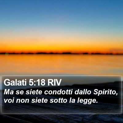 Galati 5:18 RIV Bible Verse Image