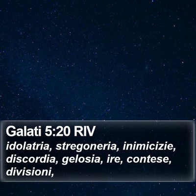 Galati 5:20 RIV Bible Verse Image