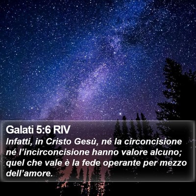Galati 5:6 RIV Bible Verse Image