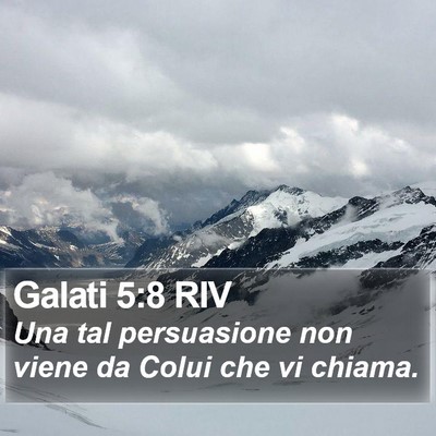 Galati 5:8 RIV Bible Verse Image