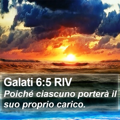 Galati 6:5 RIV Bible Verse Image
