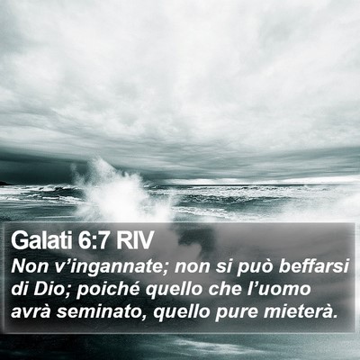 Galati 6:7 RIV Bible Verse Image