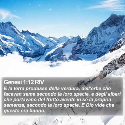 Genesi 1:12 RIV Bible Verse Image