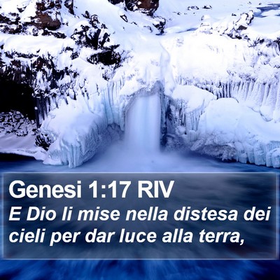 Genesi 1:17 RIV Bible Verse Image
