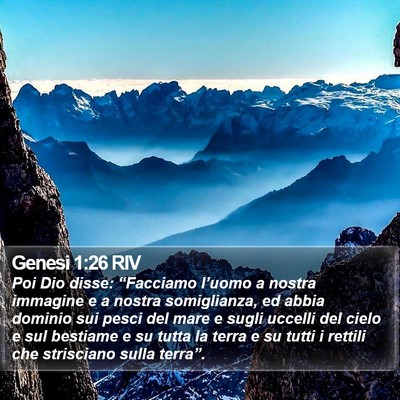 Genesi 1:26 RIV Bible Verse Image