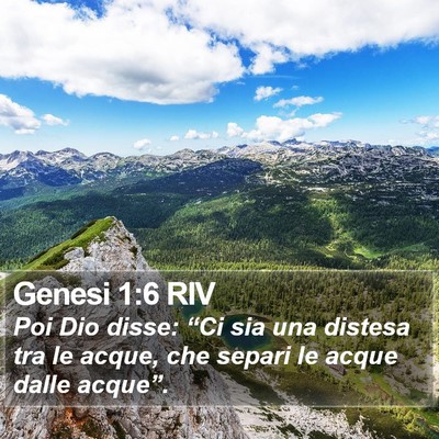 Genesi 1:6 RIV Bible Verse Image