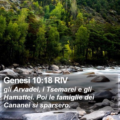 Genesi 10:18 RIV Bible Verse Image