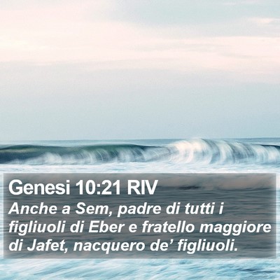 Genesi 10:21 RIV Bible Verse Image