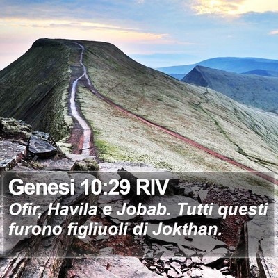 Genesi 10:29 RIV Bible Verse Image